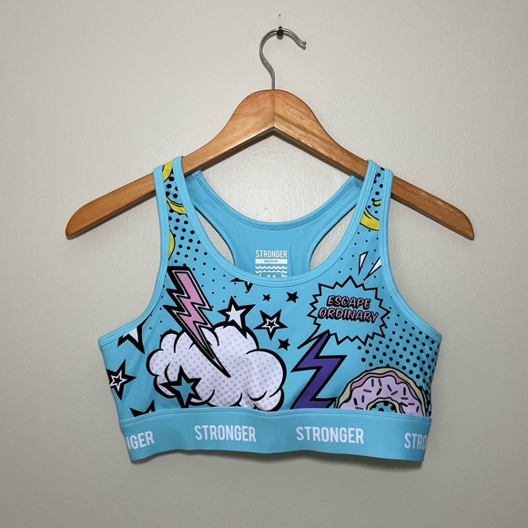 Stronger by Ice Cream Pop Sports Bra and Leggings Workout Set - Picture 8 of 13